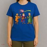 Puerto Rico Christmas Tres Reyes Magos Three Wise Cute Gift T-Shirt thumb 4