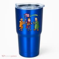 Puerto Rico Christmas Tres Reyes Magos Three Wise Cute Gift Tumbler thumb 0