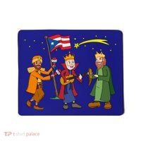 Puerto Rico Christmas Tres Reyes Magos Three Wise Cute Gift Mousepad thumb 0