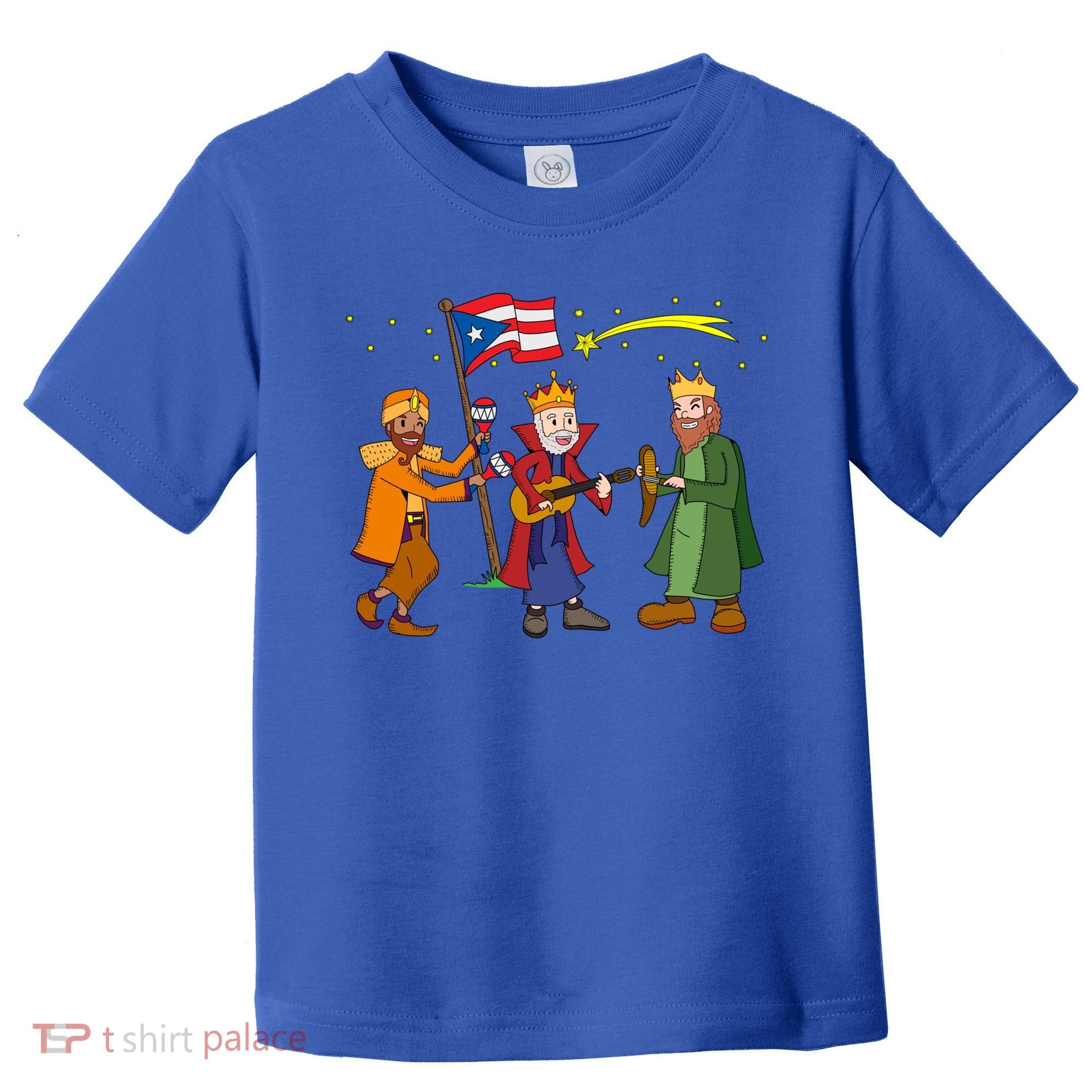 Puerto Rico Christmas Tres Reyes Magos Three Wise Cute Gift Toddler T-Shirt