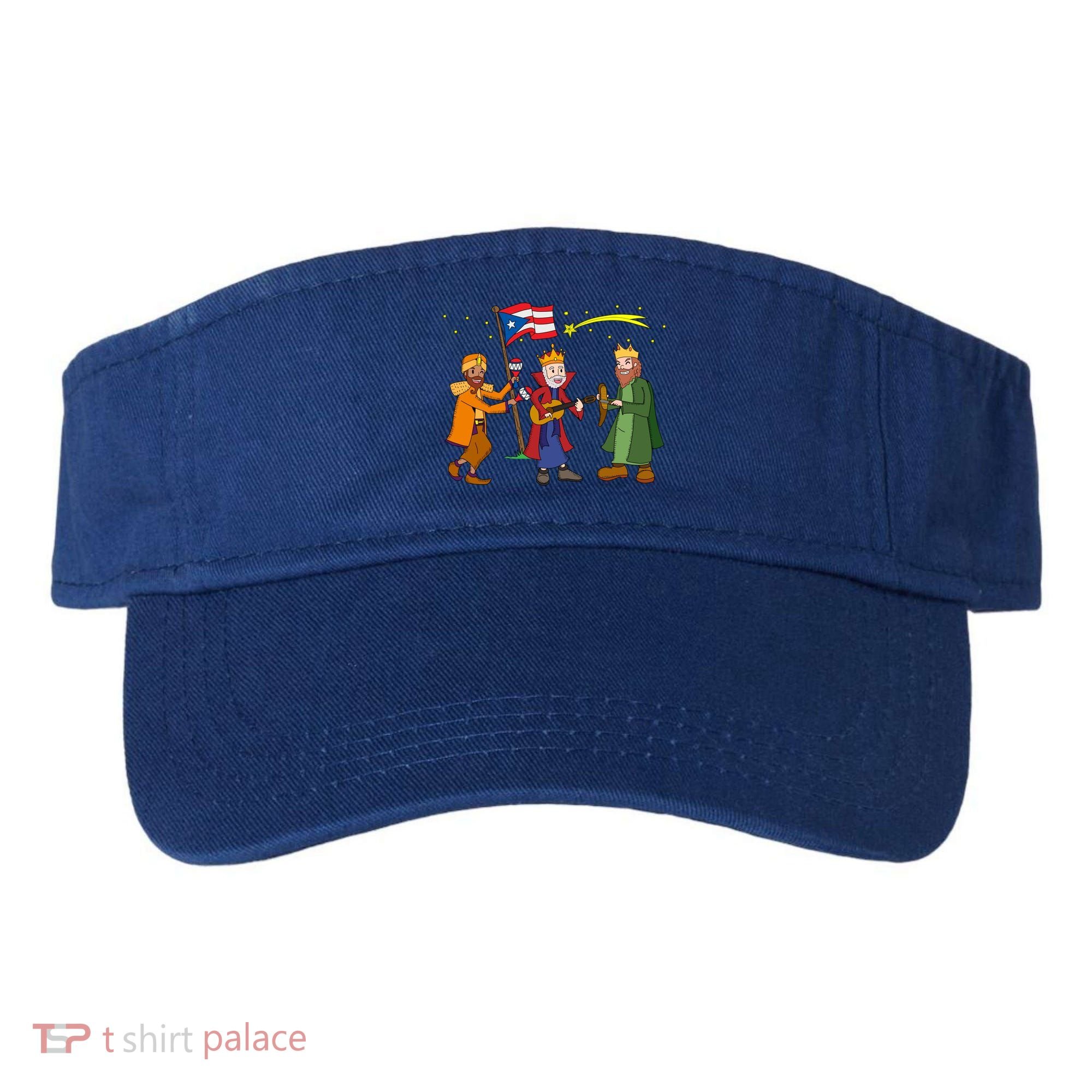 Puerto Rico Christmas Tres Reyes Magos Three Wise Cute Gift Visor