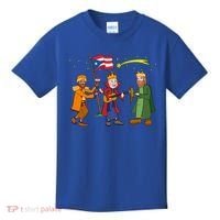 Puerto Rico Christmas Tres Reyes Magos Three Wise Cute Gift Kids T-Shirt thumb 0