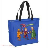 Puerto Rico Christmas Tres Reyes Magos Three Wise Cute Gift Tote Bag thumb 2