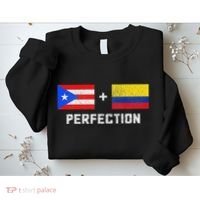 Puerto Rico Colombia Pride Puerto Rican Colombian Flag Sweatshirt thumb 2