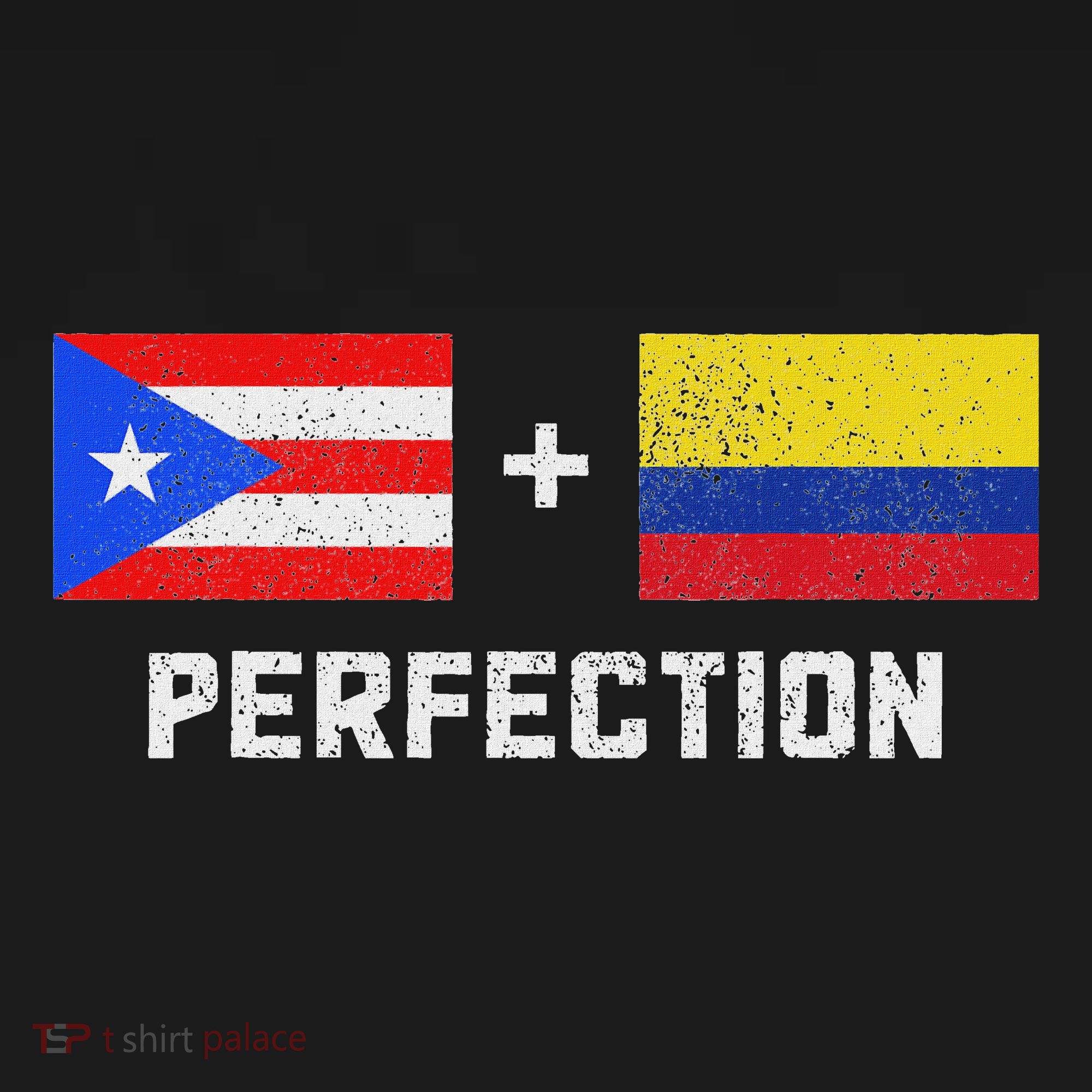 Puerto Rico Colombia Pride Puerto Rican Colombian Flag Mousepad