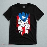 Puerto Rico Coqui Taino Symbol Puerto Rican Flag Frog Retro T-Shirt thumb 5