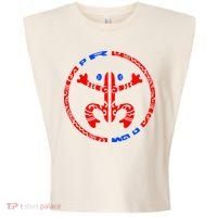 Puerto Rico Coqui Frog Taino Boricua Tradition Garment-Dyed Women's Muscle Tee thumb 0