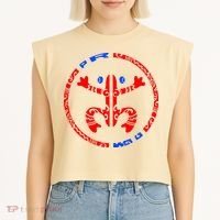 Puerto Rico Coqui Frog Taino Boricua Tradition Garment-Dyed Women's Muscle Tee thumb 2