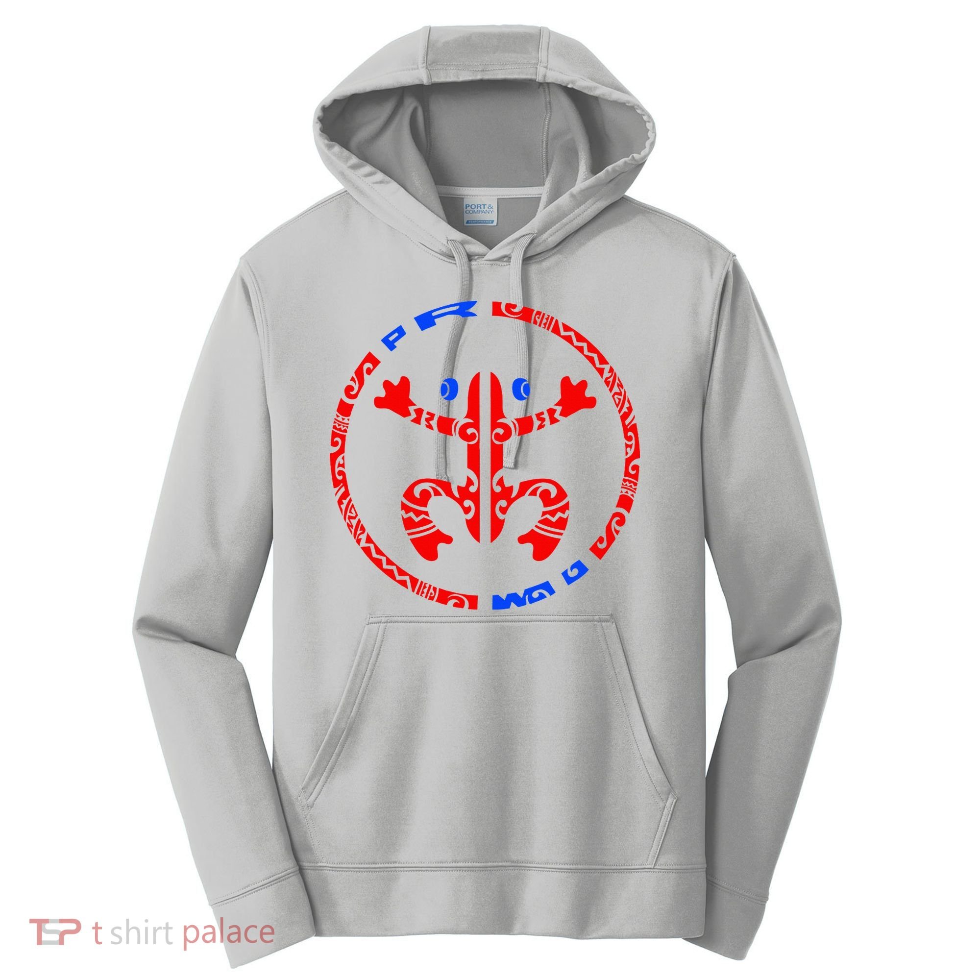 Puerto Rico Coqui Frog Taino Boricua Tradition Performance Fleece Hoodie