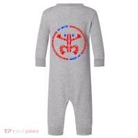 Puerto Rico Coqui Frog Taino Boricua Tradition Infant Fleece One Piece thumb 0