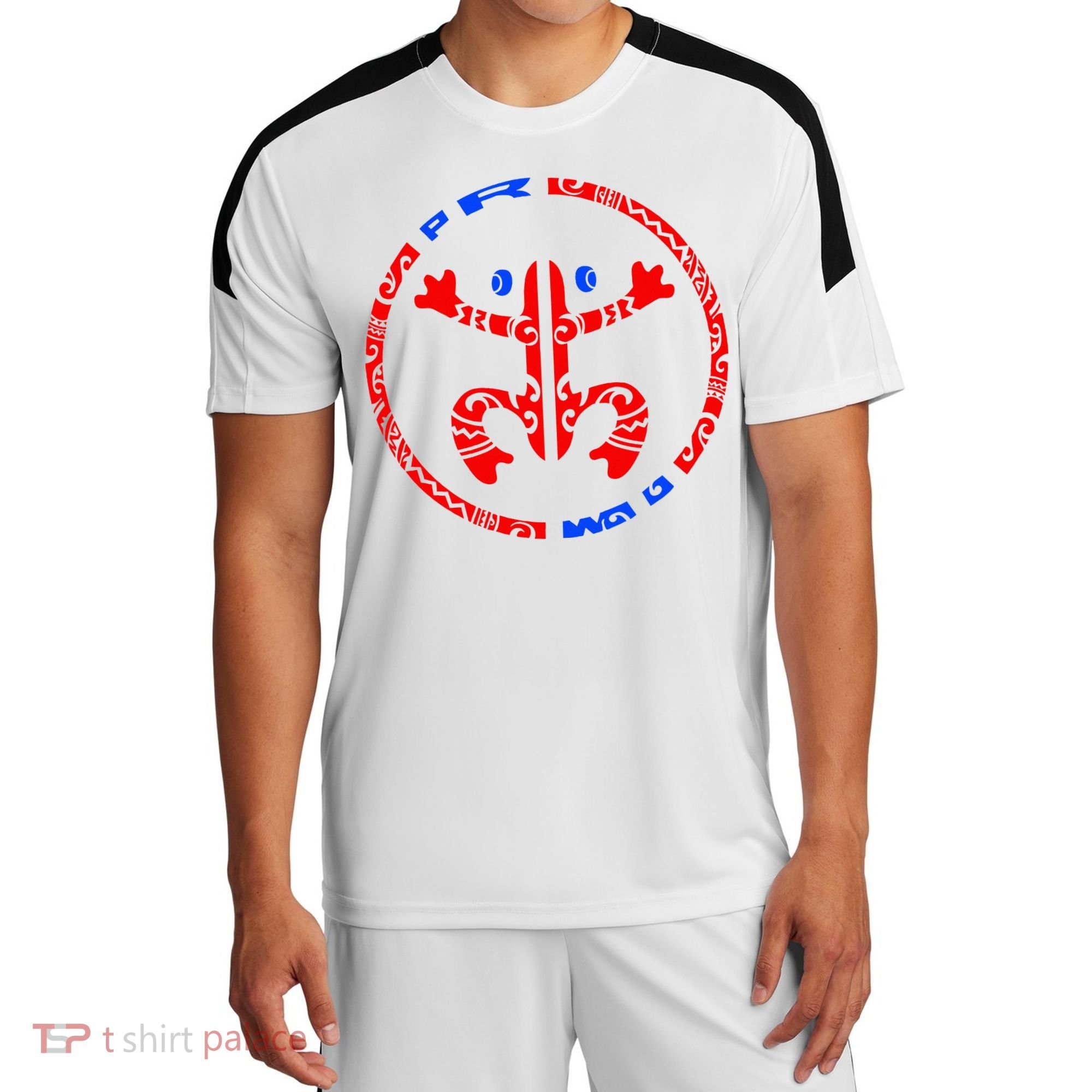 Puerto Rico Coqui Frog Taino Boricua Tradition Sport-Tek Competitor United Soccer Jersey