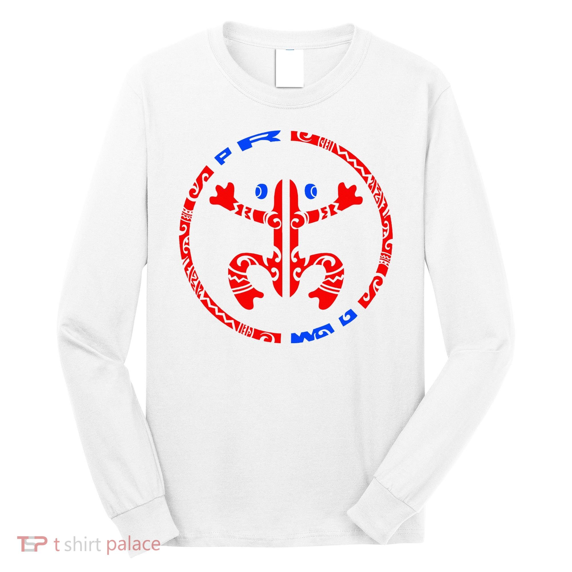 Puerto Rico Coqui Frog Taino Boricua Tradition Long Sleeve Shirt