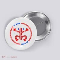 Puerto Rico Coqui Frog Taino Boricua Tradition Button thumb 0