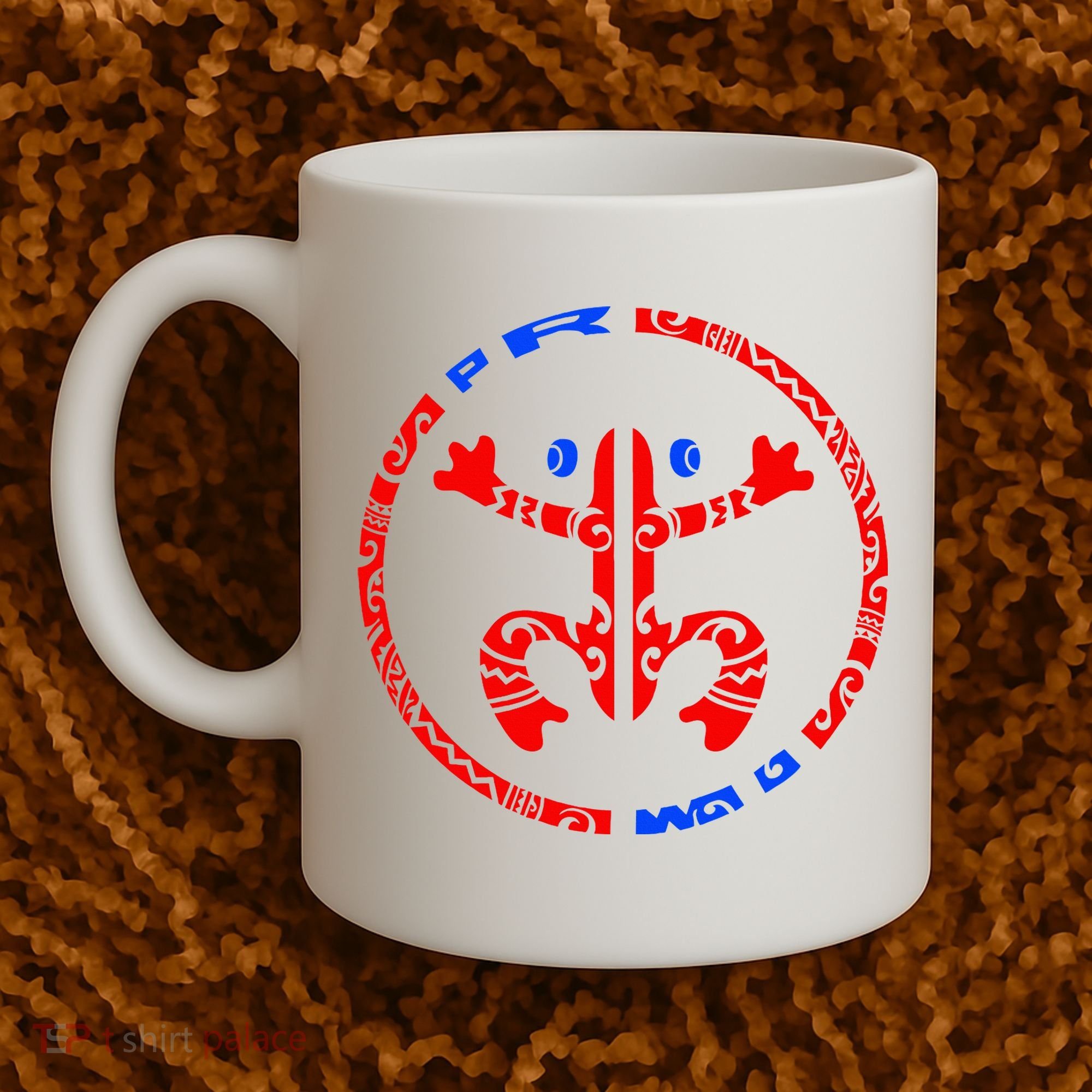 Puerto Rico Coqui Frog Taino Boricua Tradition Coffee Mug