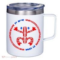 Puerto Rico Coqui Frog Taino Boricua Tradition 12oz Stainless Steel Coffee Mug thumb 0