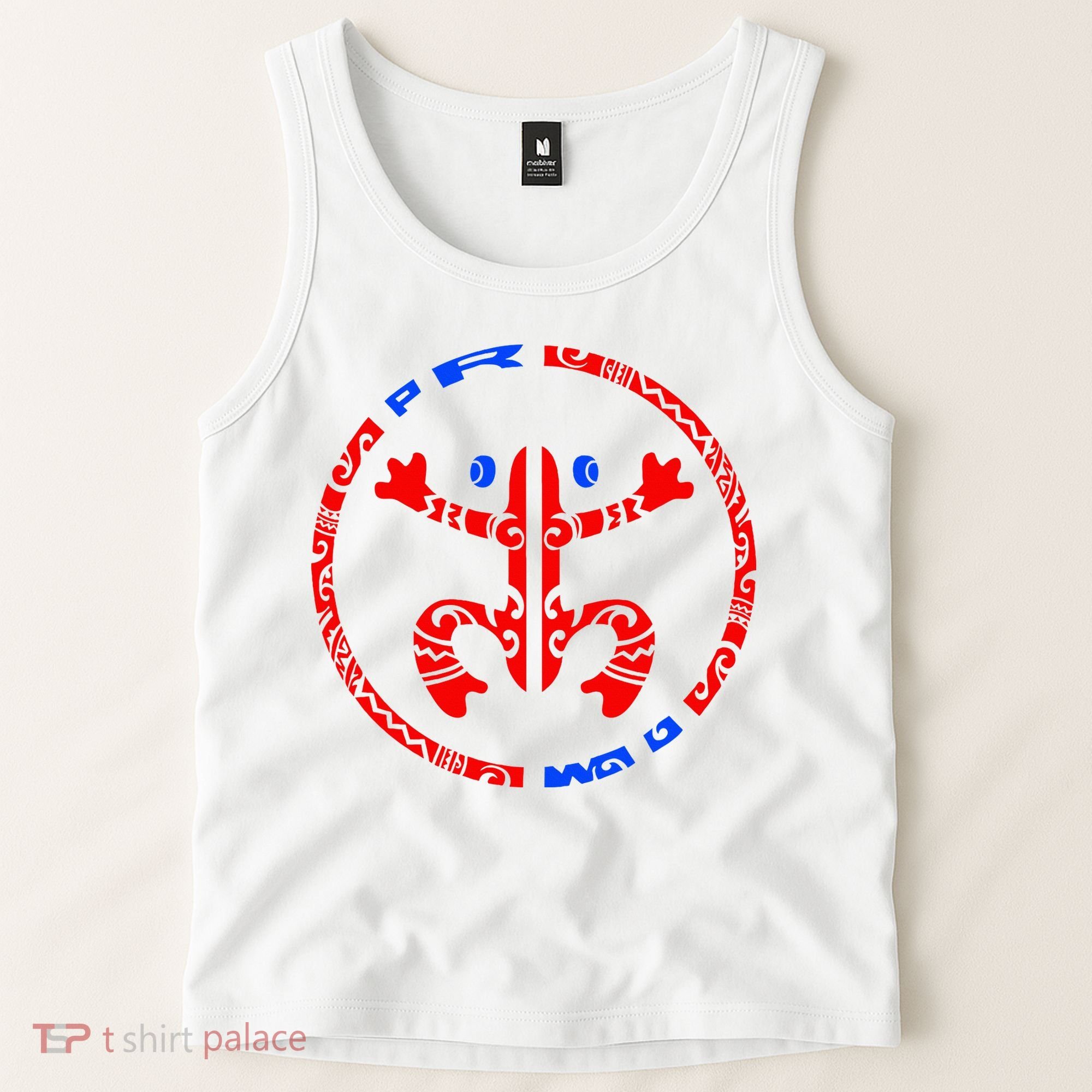 Puerto Rico Coqui Frog Taino Boricua Tradition Tank Top