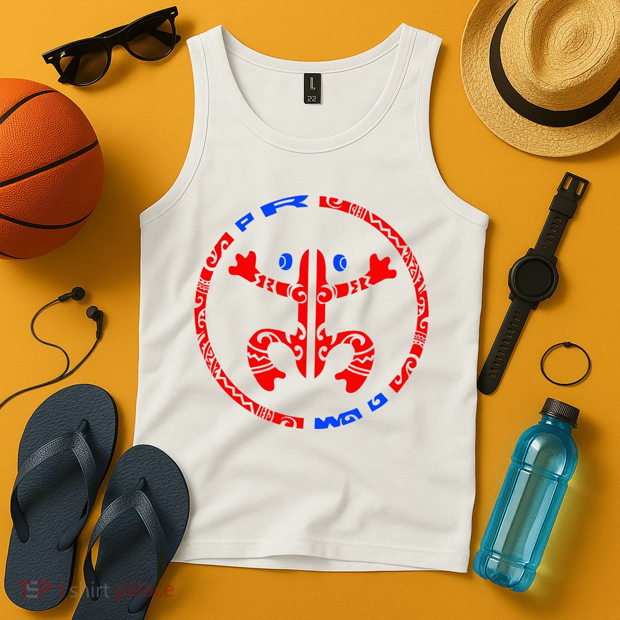 Puerto Rico Coqui Frog Taino Boricua Tradition Tank Top