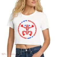Puerto Rico Coqui Frog Taino Boricua Tradition Women's Crop Top Tee thumb 2