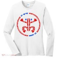Puerto Rico Coqui Frog Taino Boricua Tradition Women's Long Sleeve Shirt thumb 0