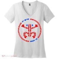 Puerto Rico Coqui Frog Taino Boricua Tradition Women's V-Neck T-Shirt thumb 0