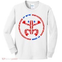 Puerto Rico Coqui Frog Taino Boricua Tradition Kids Long Sleeve Shirt thumb 0
