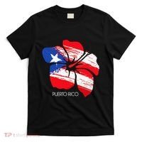 Puerto Rico Culture Roots Amapola Boricua Flag T-Shirt thumb 0