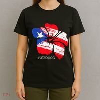 Puerto Rico Culture Roots Amapola Boricua Flag T-Shirt thumb 4