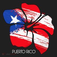Puerto Rico Culture Roots Amapola Boricua Flag Golf Towel thumb 3