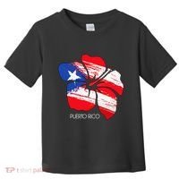 Puerto Rico Culture Roots Amapola Boricua Flag Toddler T-Shirt thumb 0