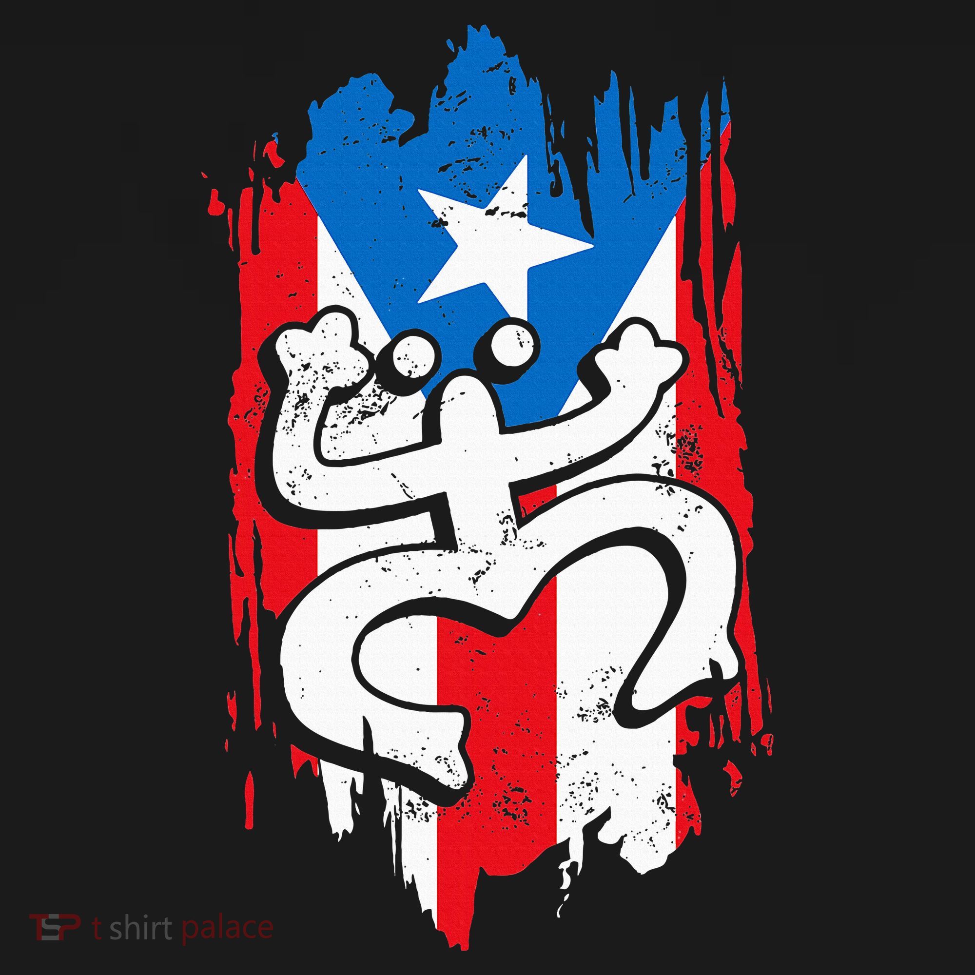 Puerto Rico Coqui Taino Symbol Puerto Rican Flag Frog Retro Women's Tank Top