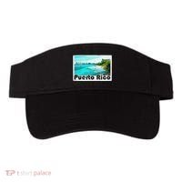Puerto Rico Caribbean Retro Poster Visor thumb 0