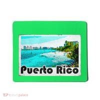Puerto Rico Caribbean Retro Poster Mousepad thumb 0