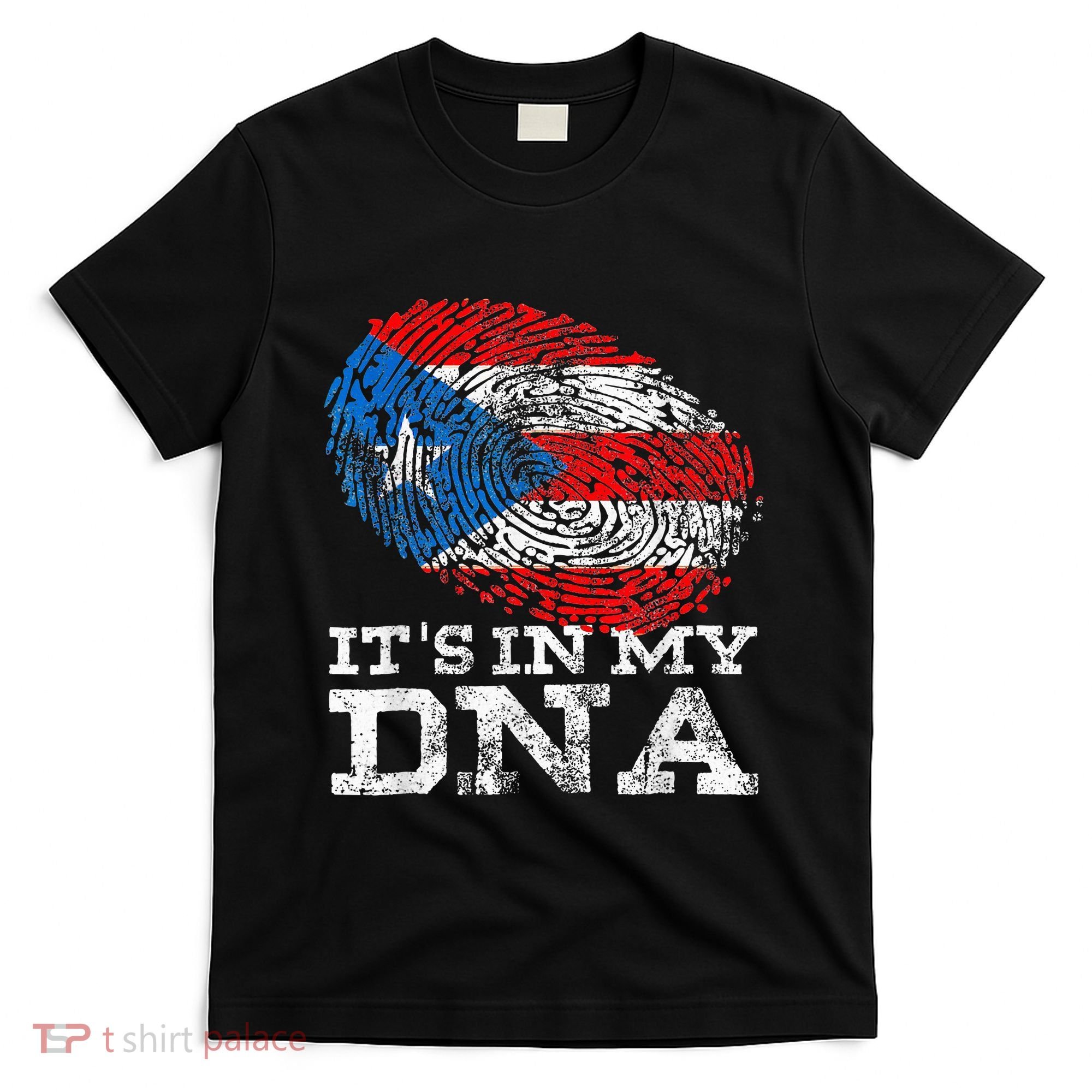 Puerto Rico DNA Celebrating Hispanic Heritage Month T-Shirt