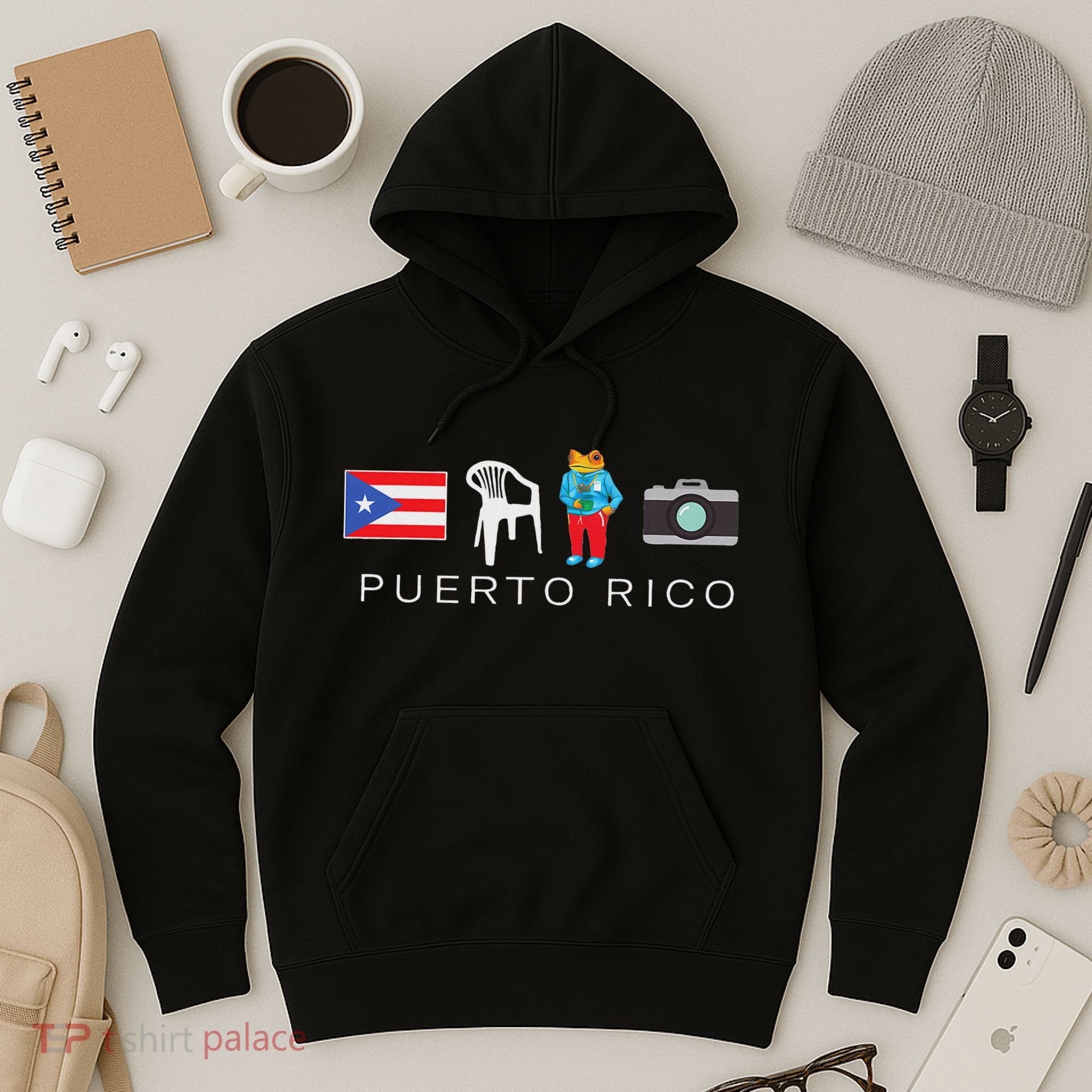 Puerto Rico Dtmf Hoodie