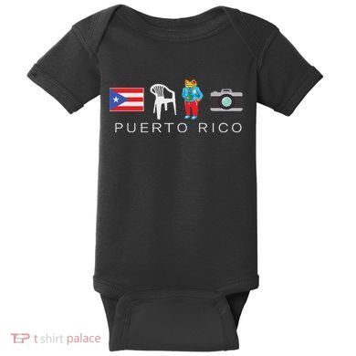 Puerto Rico Dtmf Baby Bodysuit