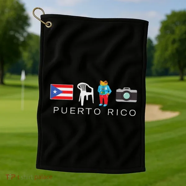 Puerto Rico Dtmf Golf Towel