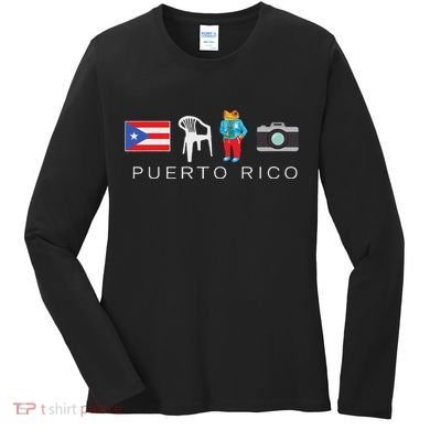 Puerto Rico Dtmf Women's Long Sleeve Shirt