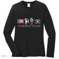 Puerto Rico Dtmf Women's Long Sleeve Shirt thumb 0