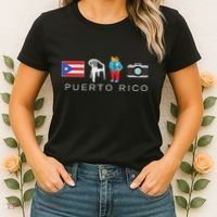 Puerto Rico Dtmf Women's T-Shirt thumb 2