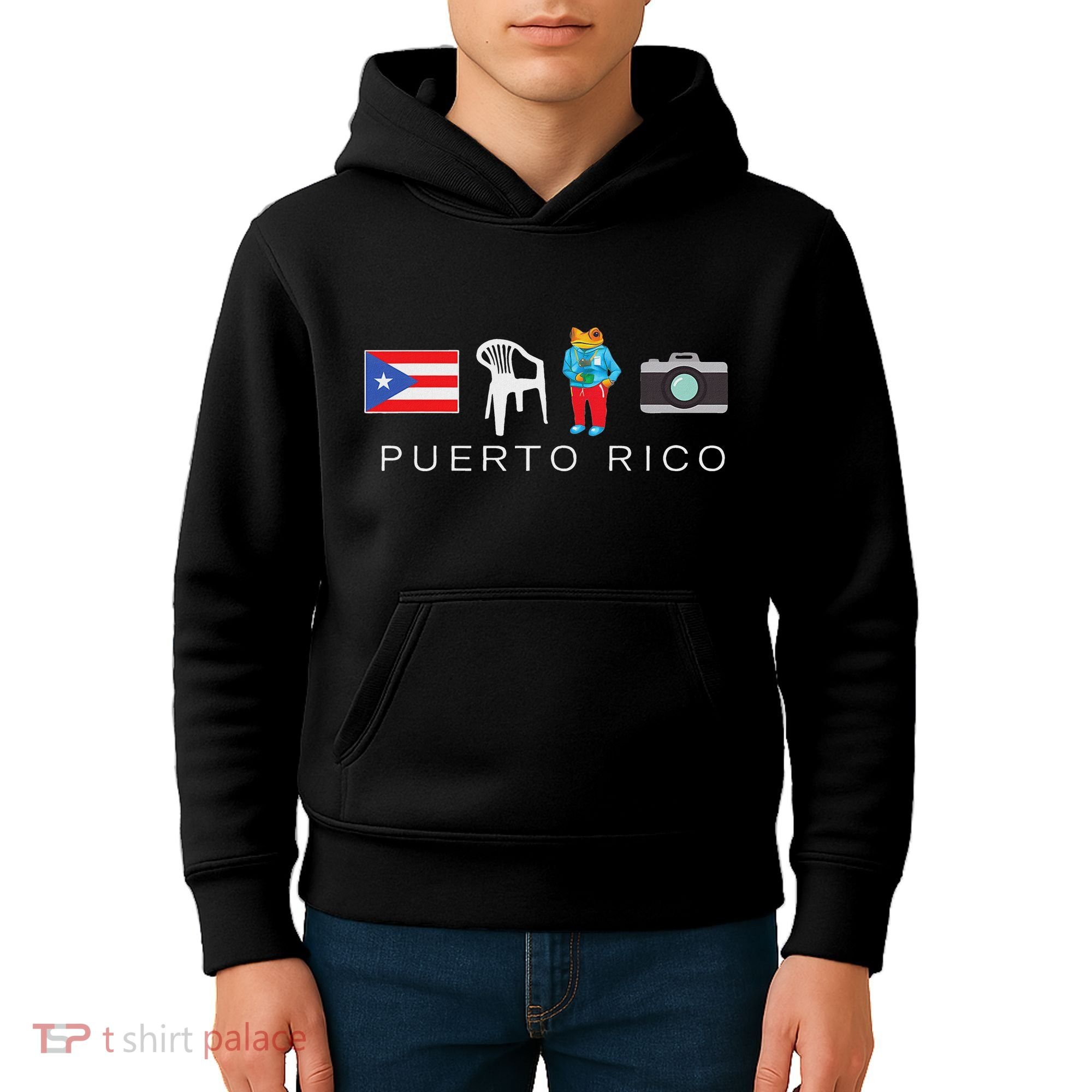 Puerto Rico Dtmf Kids Hoodie