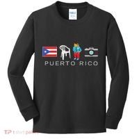 Puerto Rico Dtmf Kids Long Sleeve Shirt thumb 0