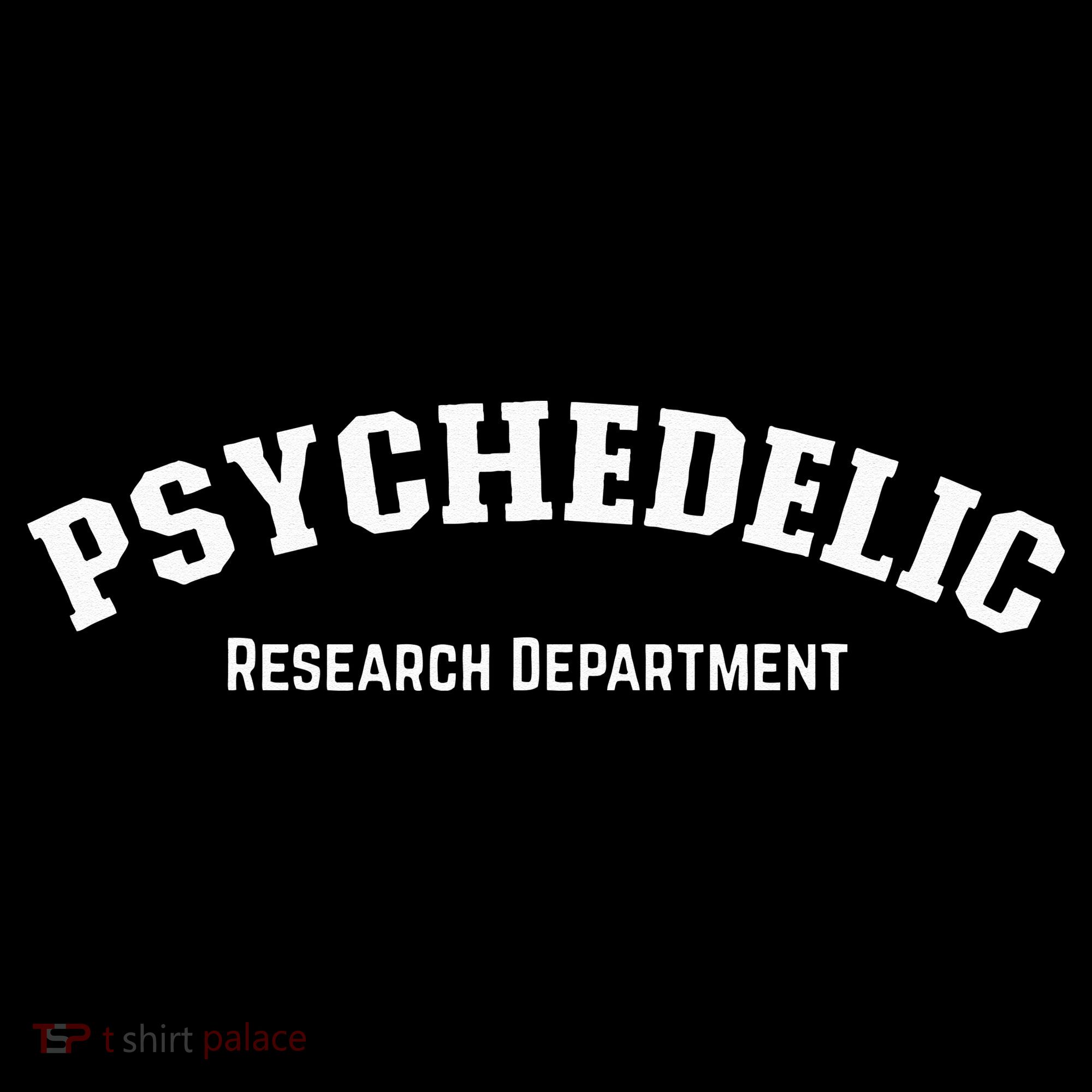 Psychedelic Research Department Funny Psychedelic Toddler T-Shirt