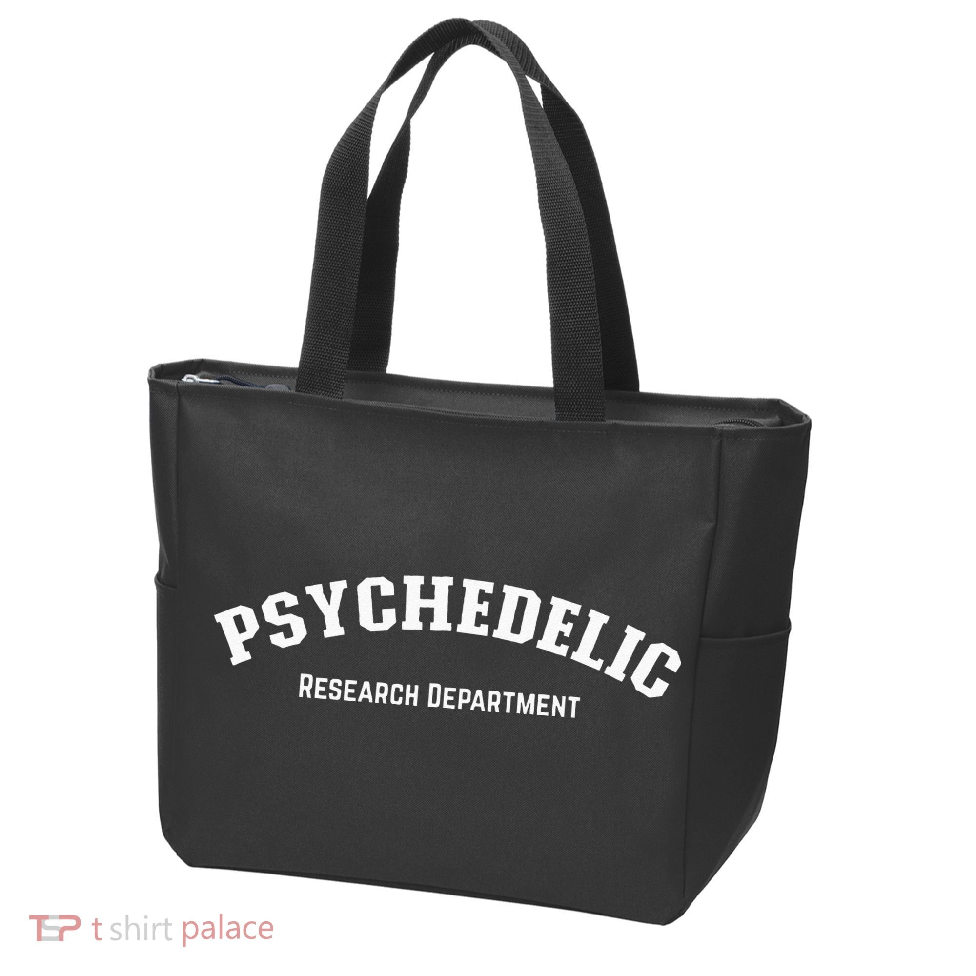 Psychedelic Research Department Funny Psychedelic Tote Bag