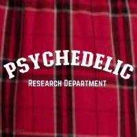 Psychedelic Research Department Funny Psychedelic Women's Flannel Plaid Pajama Pants thumb 2