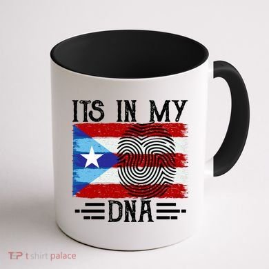 Puerto Rico Dna Coffee Mug back