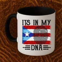 Puerto Rico Dna Coffee Mug thumb 2