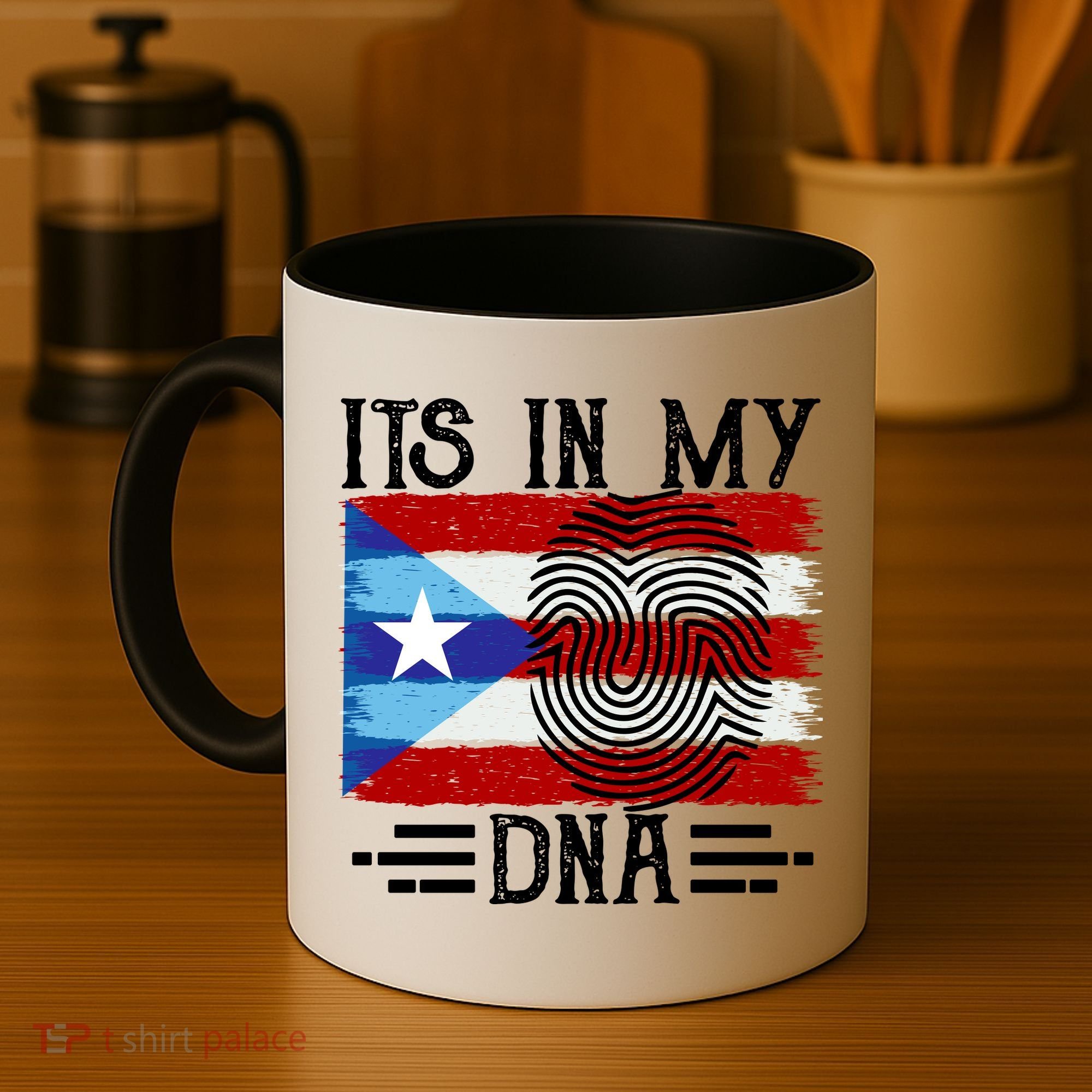 Puerto Rico Dna Coffee Mug