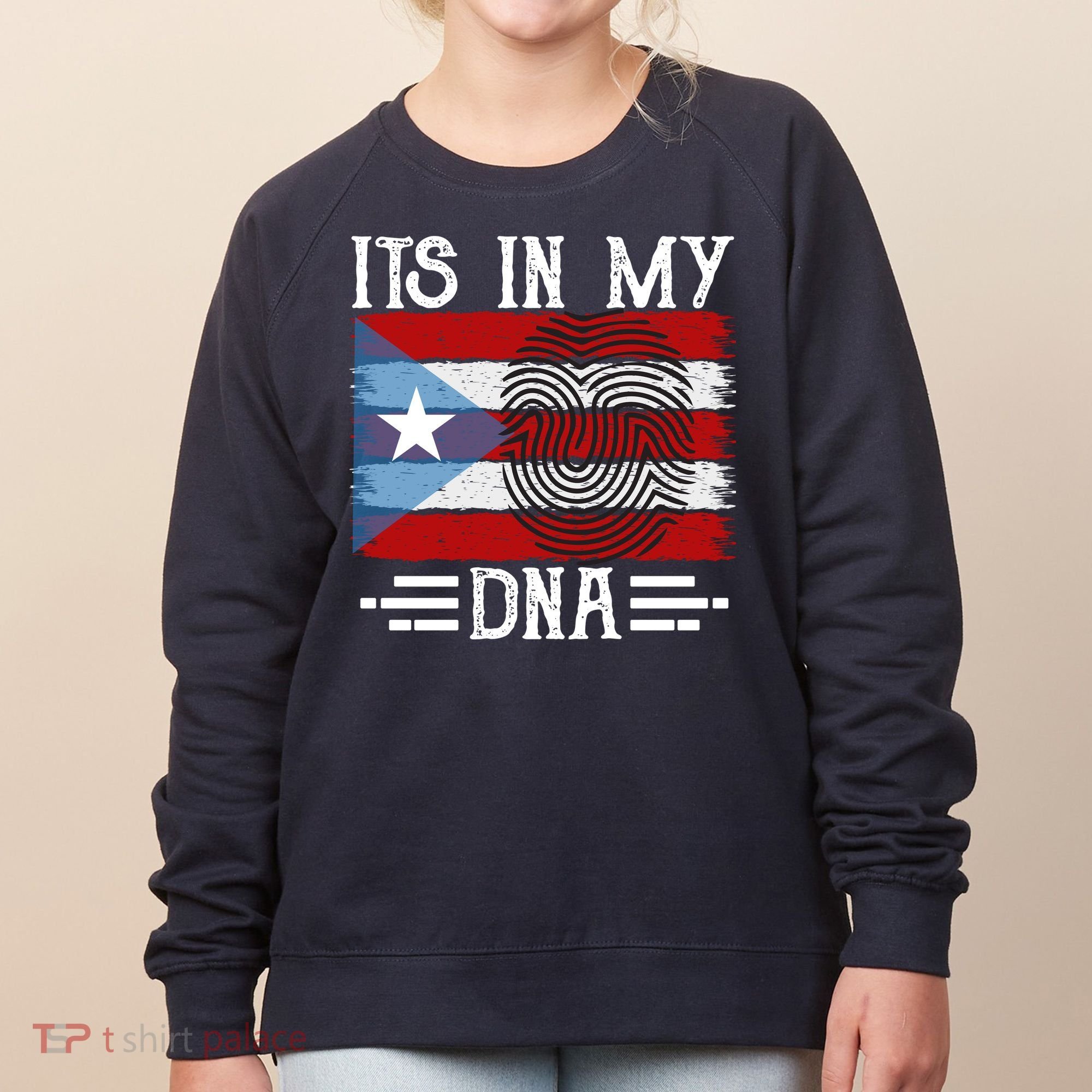Puerto Rico Dna Women's Sweatshirt