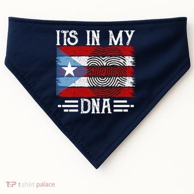 Puerto Rico Dna USA-Made Doggie Bandana