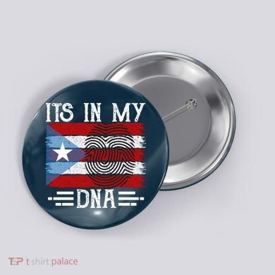 Puerto Rico Dna Button